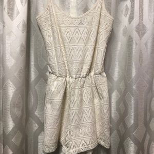 Ultra Flirt White Romper
